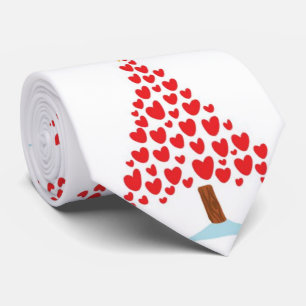 ****CHRISTMAS TREE OF HEARTS**** CHRISTMAS TIE