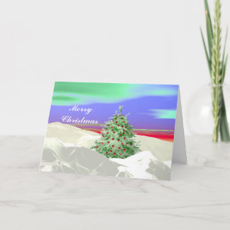 Christmas Tree of Hearts Holiday Card