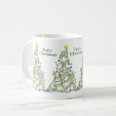CHRISTMAS TREE OF KITTIES Sandra Boynton Coffee Mug (Front Left)