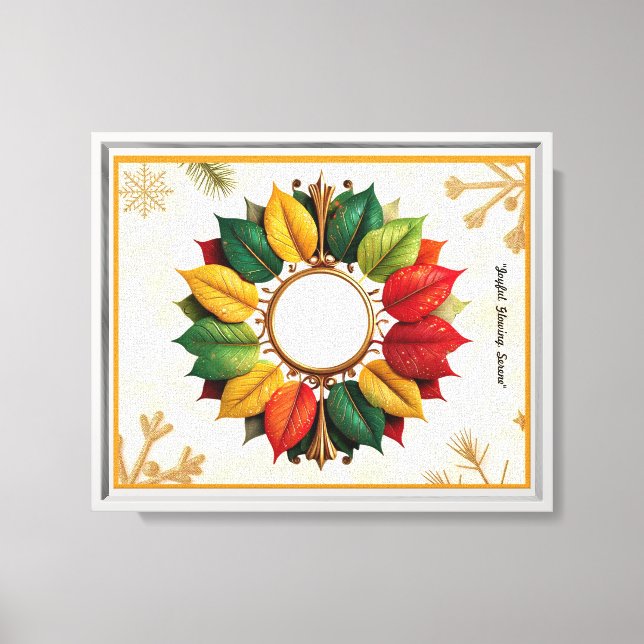 "Christmas Tree of Life" Canvas Print (Front)