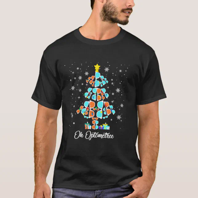 Oh Optometree Sunglasses Christmas Tree Christmas Design T-Shirt Oh Optometree Sunglasses Christmas Tree Christmas Design T-Shirt