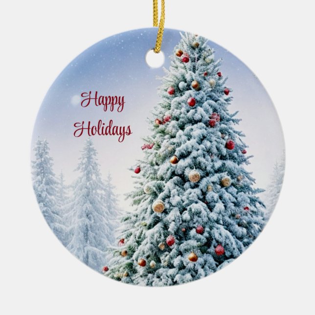 Christmas Tree Ornament (Front)