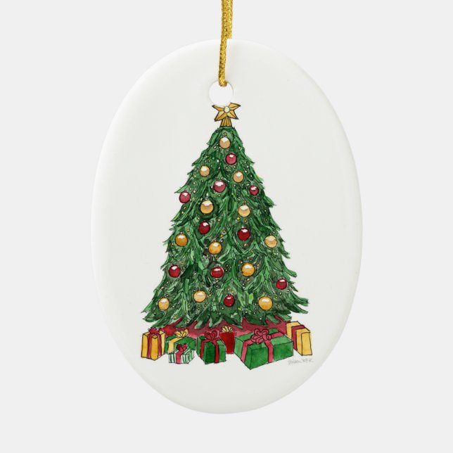 Christmas Tree Ornament (Front)
