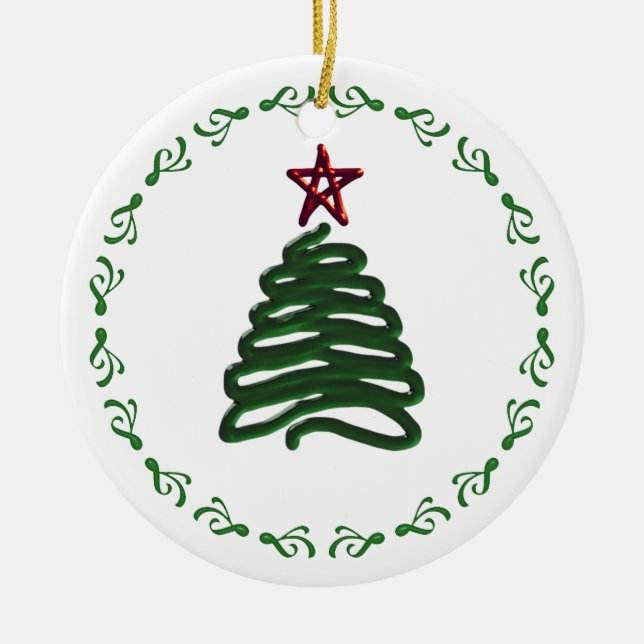 Christmas Tree Ornament (Front)