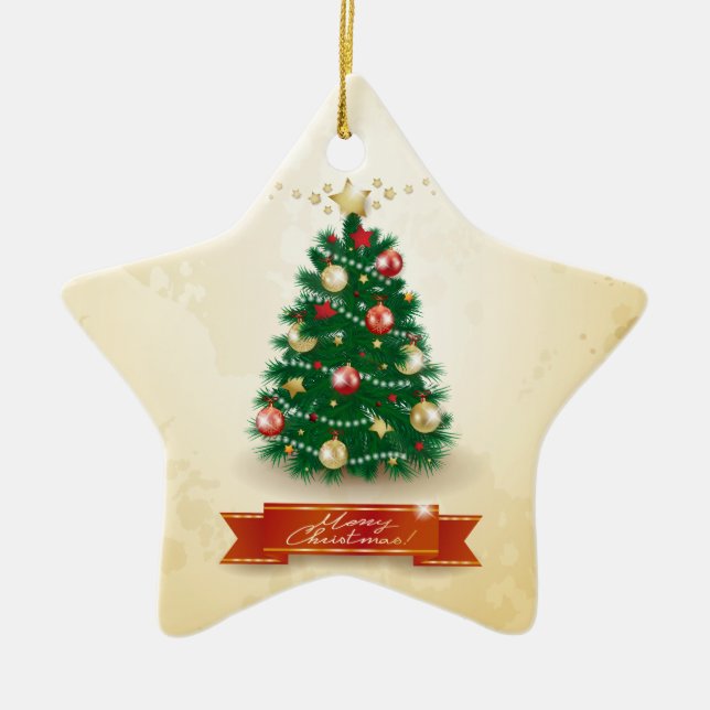 Christmas tree, ornament (Front)