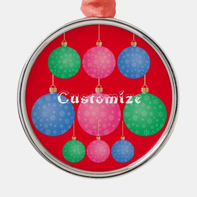 Christmas Tree Ornament Balls Thunder_Cove (Front)