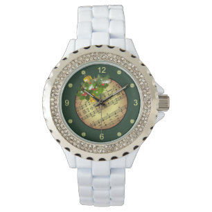 Christmas Tree Ornament ~ Bell & Mistletoe ~ Wa Watch