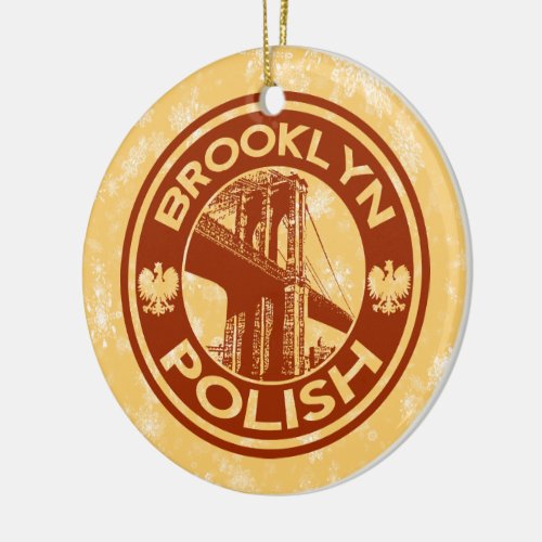 Christmas Tree Ornament Brooklyn Polish American