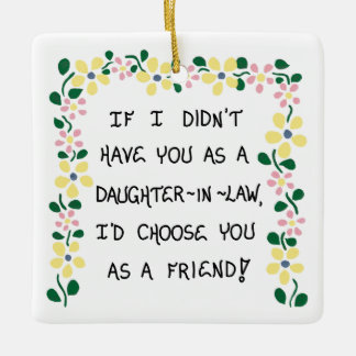 Christmas Tree Ornament - Daughter-in-Law Gift