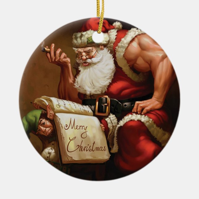Christmas Tree Ornament - For Bodybuilding (Front)