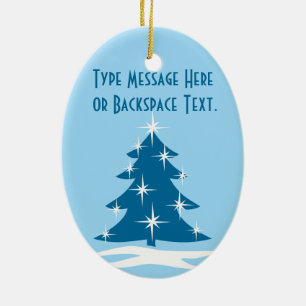 Christmas Tree Ornament Personalized Decoration