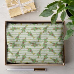 Christmas Tree Ornament String of Lights  Tissue Paper