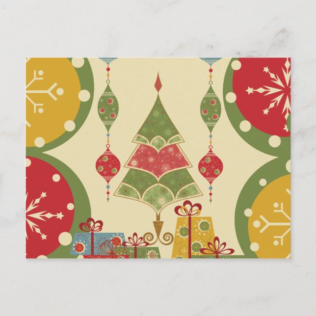 Christmas Tree Ornaments Gifts Presents Holiday (Front)