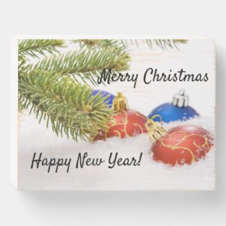 Christmas and New Year Signs and Decor