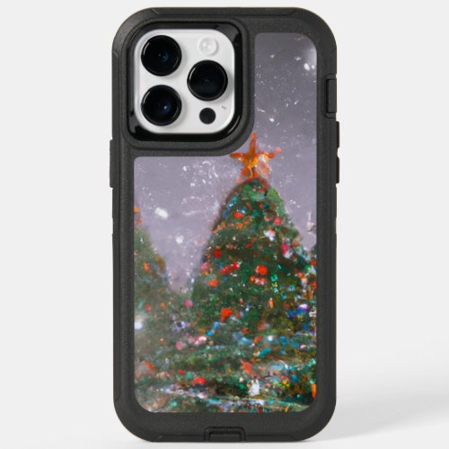 Christmas tree  OtterBox iPhone 14 pro max case