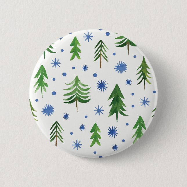 Christmas tree pattern button (Front)