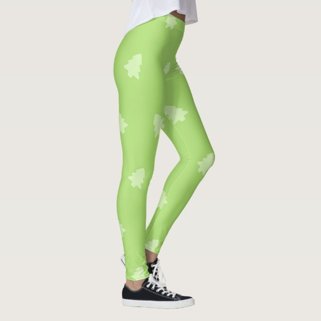 Christmas tree pattern leggings (Right)