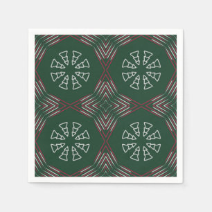 Christmas Tree Pattern Napkins