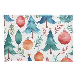 Christmas Tree Pattern Pillow Case