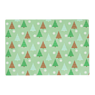 Christmas Tree Pattern Placemat