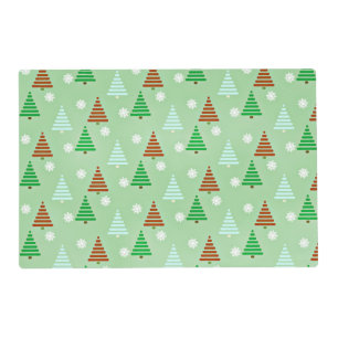 Christmas Tree Pattern Placemat
