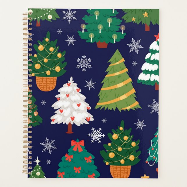Christmas tree pattern planner (Front)