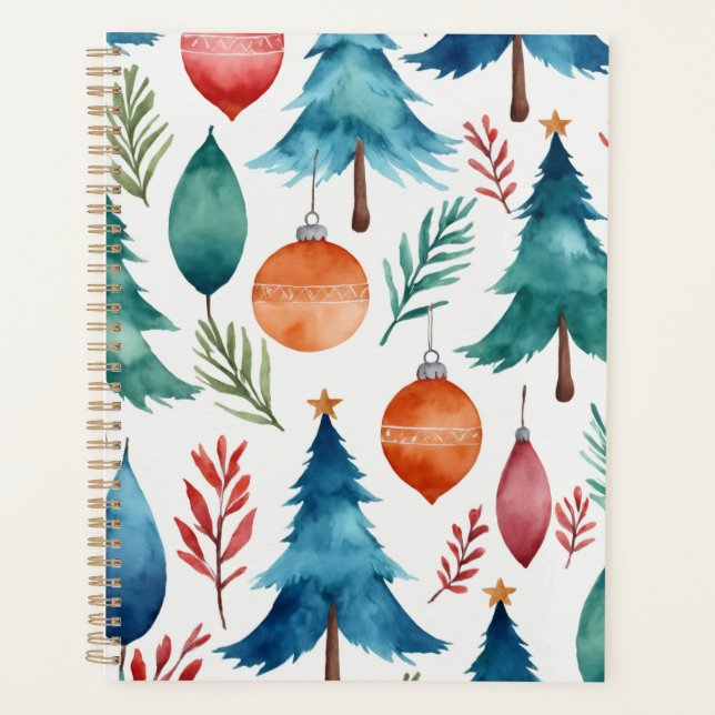 Christmas Tree Pattern Planner (Front)