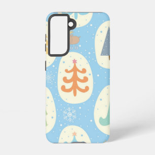 Christmas tree pattern samsung galaxy s21 case