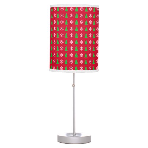 Christmas Tree Pattern Table Lamp