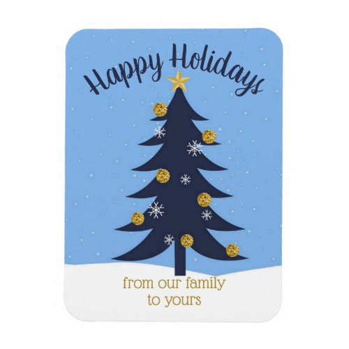 Christmas Tree Personalized Magnet