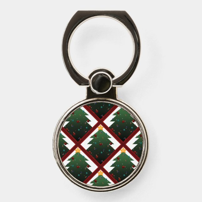 Christmas Tree Phone Ring Stand (Front)