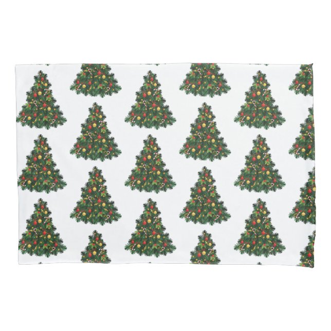 Christmas Tree Pillow Case (Front)