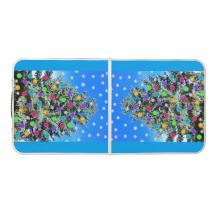 Christmas Tree Ping Pong Table
