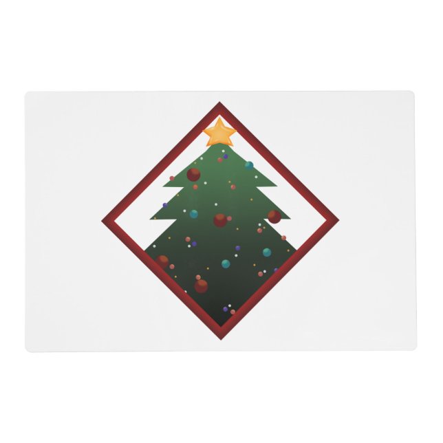 Christmas Tree Placemat (Front)