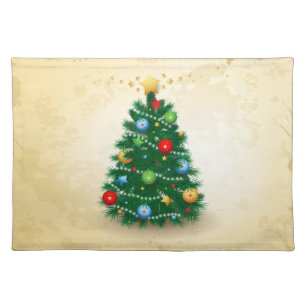 Christmas tree, placemat