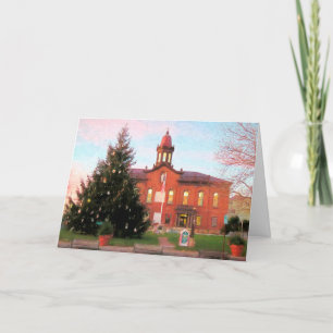 Christmas tree Plymouth MA 2022 Thank You Card