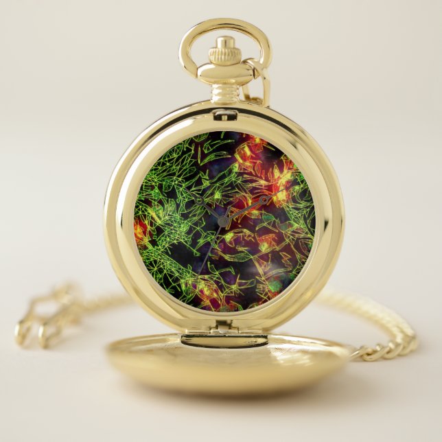 Christmas Tree Pocket Watch (Inside)