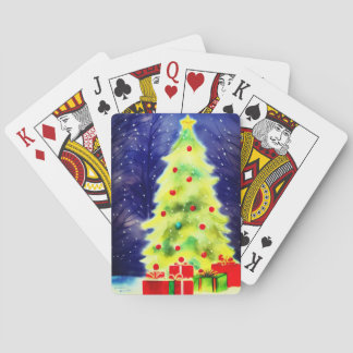 Christmas Tree Poker Cards