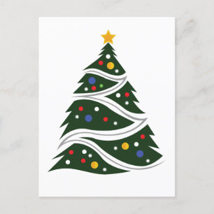 Christmas Tree Postcard