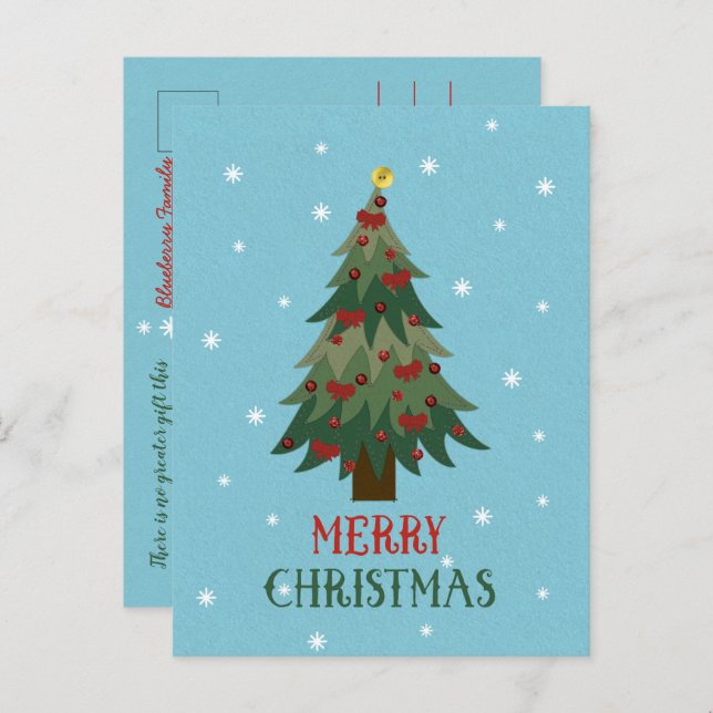 Christmas Tree Postcard (Front/Back)