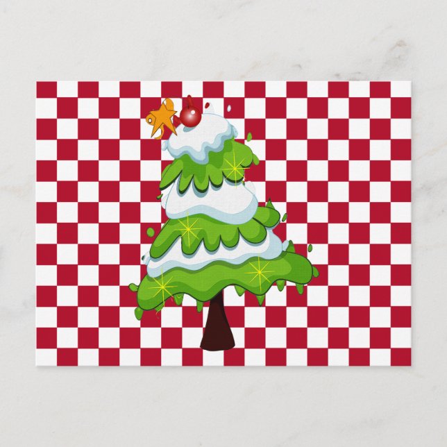 Christmas Tree Postcard (Front)