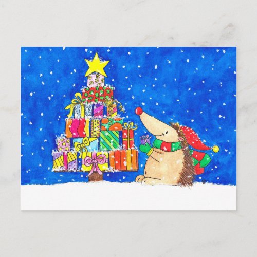 CHRISTMAS TREE postcard by Nicole Janes