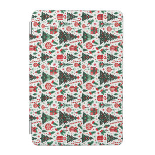 Christmas tree, presents, candy cane iPad mini cover