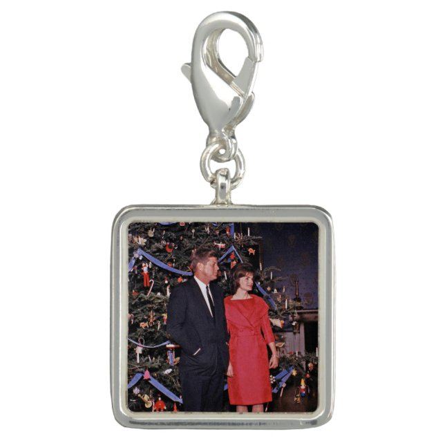 Christmas Tree President John Kennedy & Jacqueline Charm (Front)