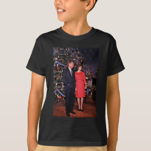Christmas Tree President John Kennedy & Jacqueline T-Shirt