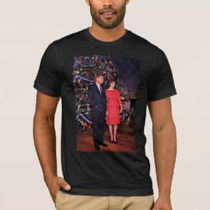 Christmas Tree President John Kennedy & Jacqueline T-Shirt