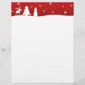 Christmas Tree Reindeer Snowman (Front)