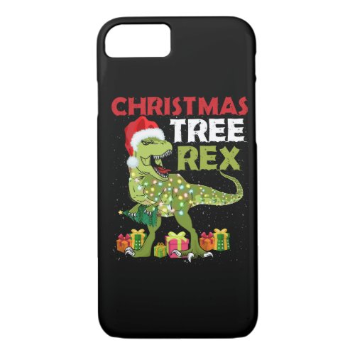 christmas tree rex iPhone 87 case