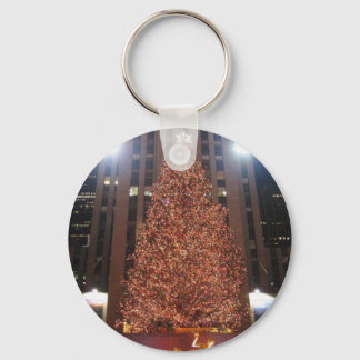 Christmas Tree Rockefeller Center Keychain
