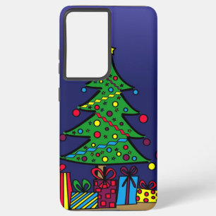 Christmas tree samsung galaxy s21+ case